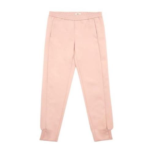 Lardini Trendig Rosa Polyester Dambyxor Pink, Dam