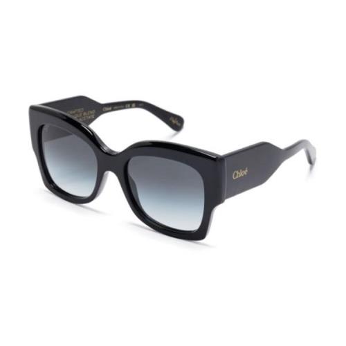 Chloé Ch0252S 001 Sunglasses Black, Dam