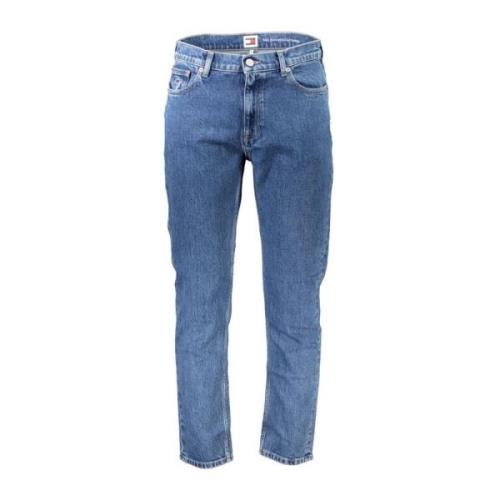 Tommy Hilfiger Pappa Regular Tapered Bomullsjeans Blue, Herr