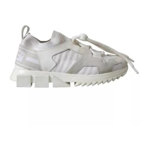 Dolce & Gabbana Vita Sorrento Trekking Sneakers Gummisula White, Dam