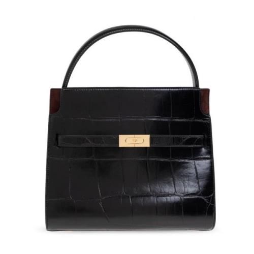 Tory Burch Handväska Lee Radziwill Liten Black, Dam