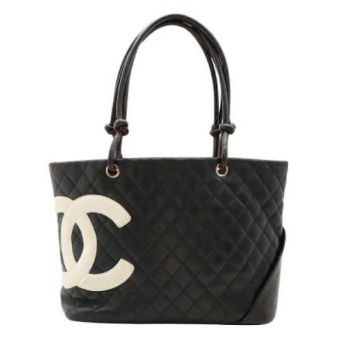 Chanel Vintage Pre-owned Laeder chanel-vskor Black, Dam