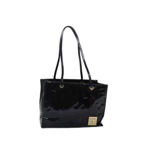 Fendi Vintage Pre-owned Satin fendi-vskor Black, Dam