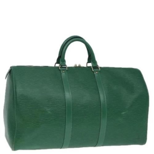 Louis Vuitton Vintage Pre-owned Laeder louis-vuitton-vskor Green, Dam