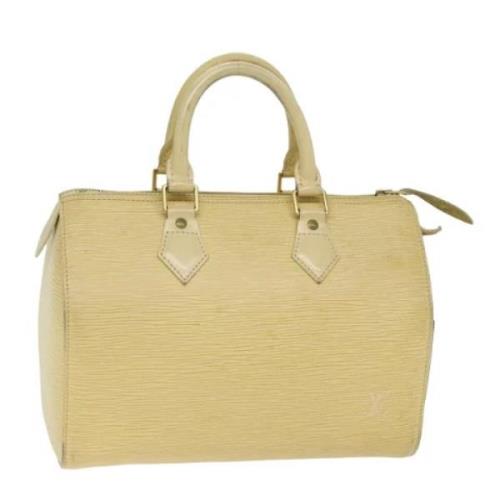 Louis Vuitton Vintage Pre-owned Laeder louis-vuitton-vskor Beige, Dam