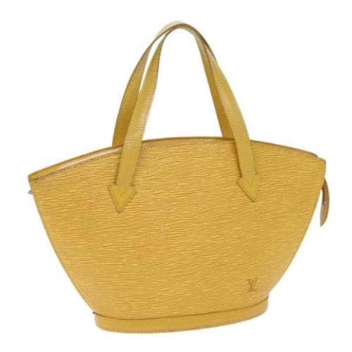 Louis Vuitton Vintage Pre-owned Laeder louis-vuitton-vskor Yellow, Dam