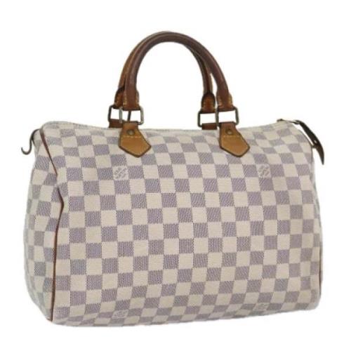 Louis Vuitton Vintage Pre-owned Canvas louis-vuitton-vskor Beige, Dam