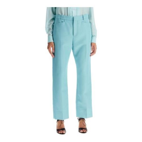 Tom Ford Slim Straight Leg Cigarette Pants Blue, Dam