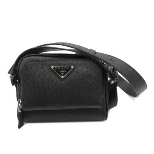 Prada Vintage Pre-owned Laeder prada-vskor Black, Dam