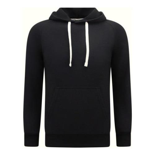 Enos Hoodie Herr - Classic Blanco Luvtröja Black, Herr