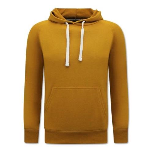 Enos Hoodie Herr - Tröja med huva Brown, Herr