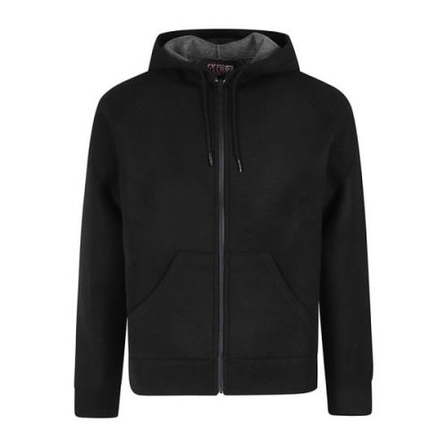 MC2 Saint Barth Dragkedja Hoodie Black, Herr