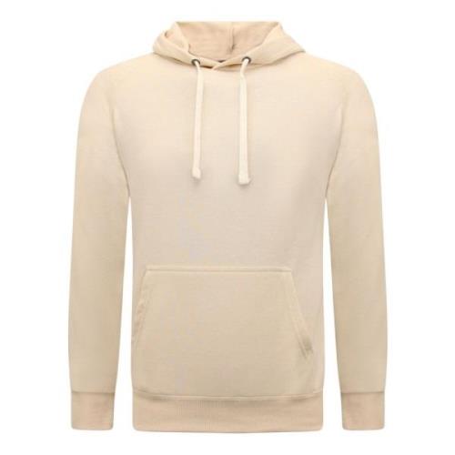 Enos Hoodie Herr - Klassiska huvtröjor med huva Beige, Herr