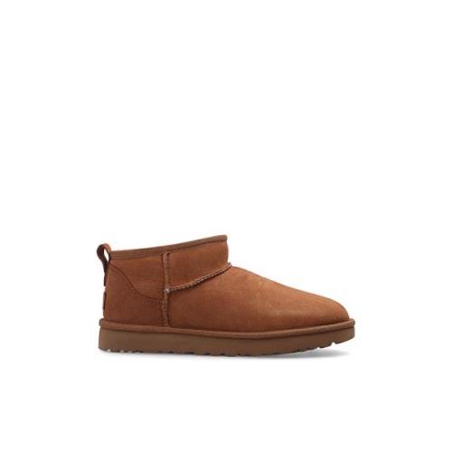 UGG Klassiska Ultra Mini snö stövlar Brown, Dam