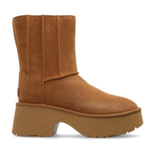 UGG Stövlar Classic Twin Seam New Heights Beige, Dam