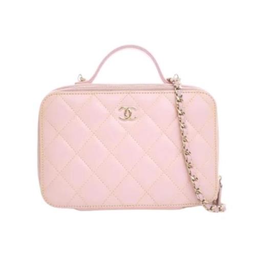 Chanel Vintage Pre-owned Laeder chanel-vskor Pink, Dam