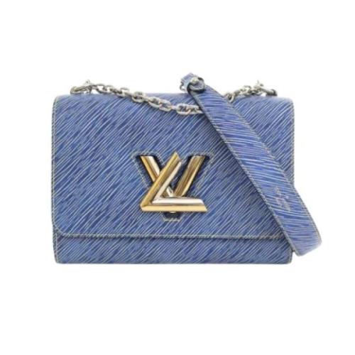 Louis Vuitton Vintage Pre-owned Laeder louis-vuitton-vskor Blue, Dam