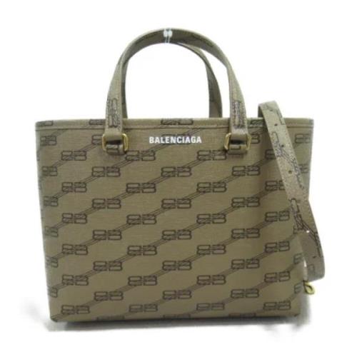 Balenciaga Vintage Pre-owned Canvas balenciaga-vskor Beige, Dam