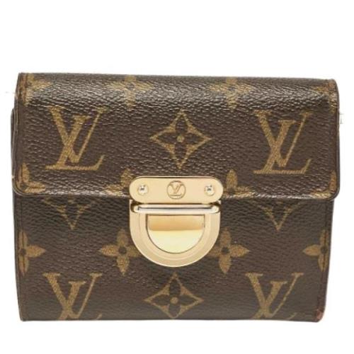 Louis Vuitton Vintage Pre-owned Belagd canvas plnbcker Brown, Dam