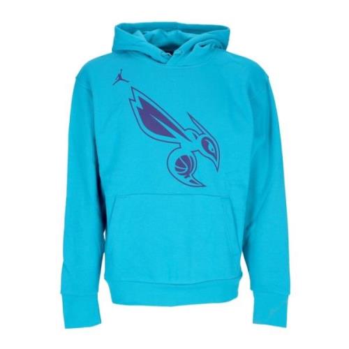 Nike NBA Essential Fleece Hoodie Blue, Herr