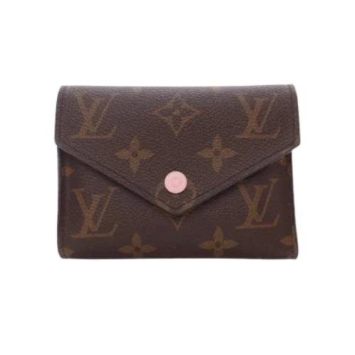 Louis Vuitton Vintage Pre-owned Belagd canvas plnbcker Brown, Dam