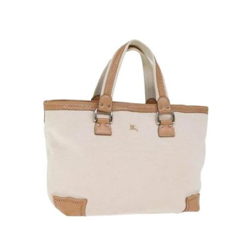 Burberry Vintage Pre-owned Bomull handvskor Beige, Dam