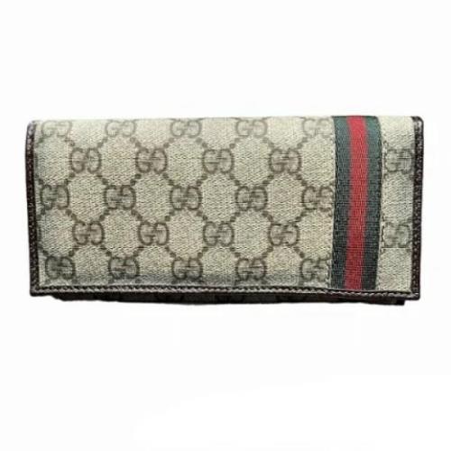 Gucci Vintage Pre-owned Tyg plnbcker Beige, Dam