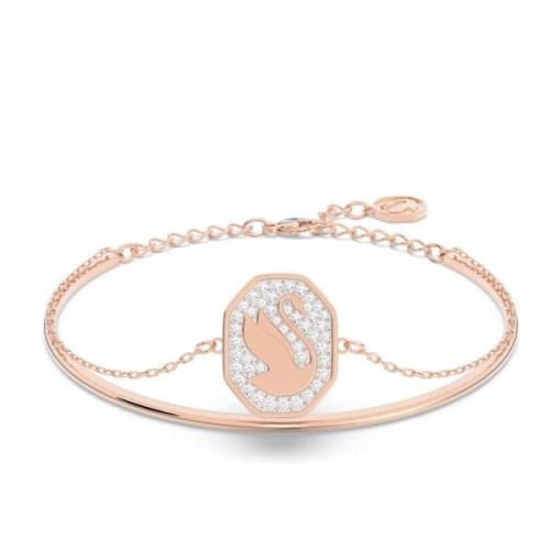 Swarovski Damsmycke Svane Vit Roséguld 5628568 Pink, Dam