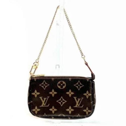 Louis Vuitton Vintage Pre-owned Tyg louis-vuitton-vskor Brown, Dam