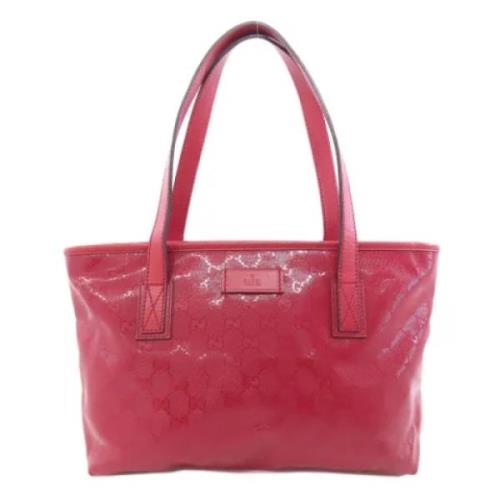 Gucci Vintage Pre-owned Plast gucci-vskor Red, Dam