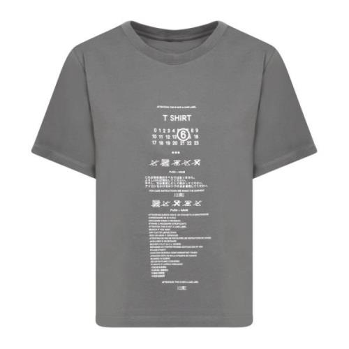 MM6 Maison Margiela Grå T-shirts & Polos för kvinnor Gray, Dam