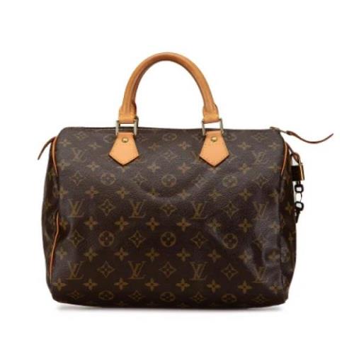 Louis Vuitton Vintage Pre-owned Canvas handvskor Brown, Dam