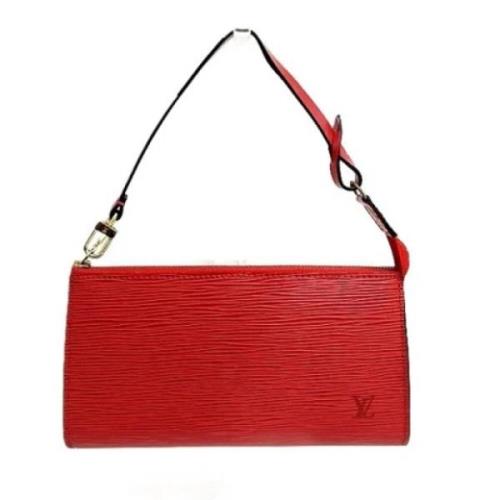 Louis Vuitton Vintage Pre-owned Laeder louis-vuitton-vskor Red, Dam