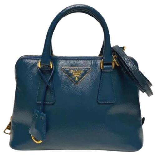 Prada Vintage Pre-owned Laeder prada-vskor Blue, Dam