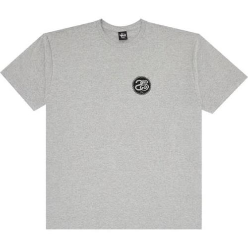 Stüssy Irie Roots Heather Grey T-shirt Gray, Herr