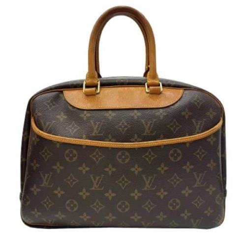 Louis Vuitton Vintage Pre-owned Tyg louis-vuitton-vskor Brown, Dam