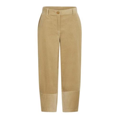 RUE de Femme Wave Pants Cargo Byxor Nomad Beige, Dam