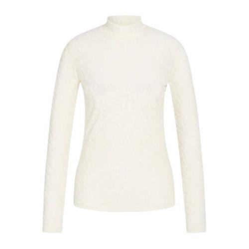 RUE de Femme Rullkrageblus Off White White, Dam