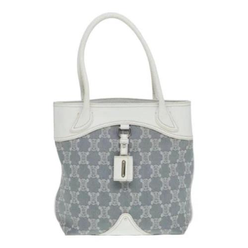 Celine Vintage Pre-owned Canvas totevskor Blue, Dam