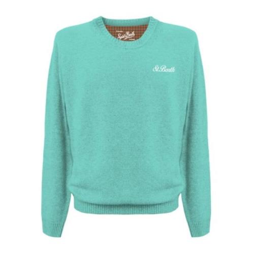 MC2 Saint Barth Stiliga Sweaters Kollektion Green, Herr