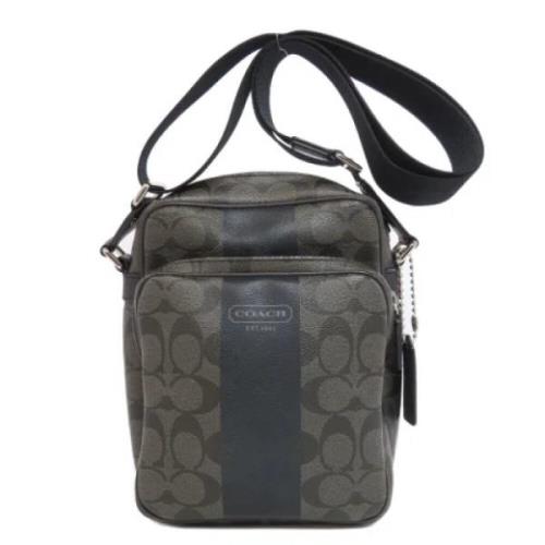 Coach Pre-owned Pre-owned Tyg axelremsvskor Black, Dam