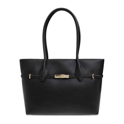 Furla Väska Goccia Large type shopper Black, Dam