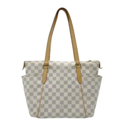 Louis Vuitton Vintage Pre-owned Tyg louis-vuitton-vskor Gray, Dam