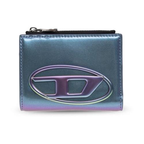 Diesel Plånbok 1DR Bi-Fold ZIP Blue, Dam