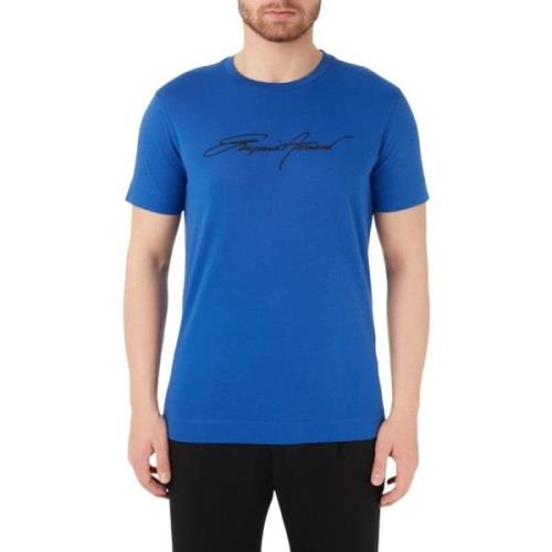 Emporio Armani Stilig T-shirt för män Blue, Herr