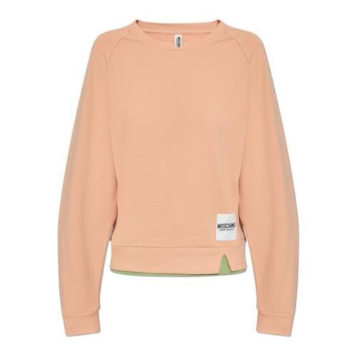 Moschino Sweatshirt från underklädeslinjen Pink, Dam