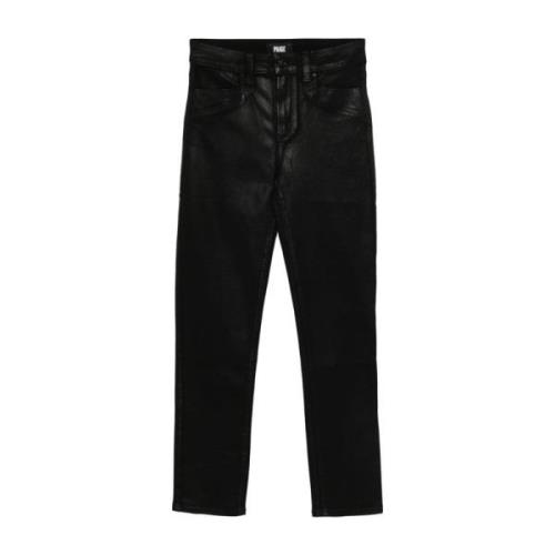 Paige Gemma Snygga Jeans Black, Dam