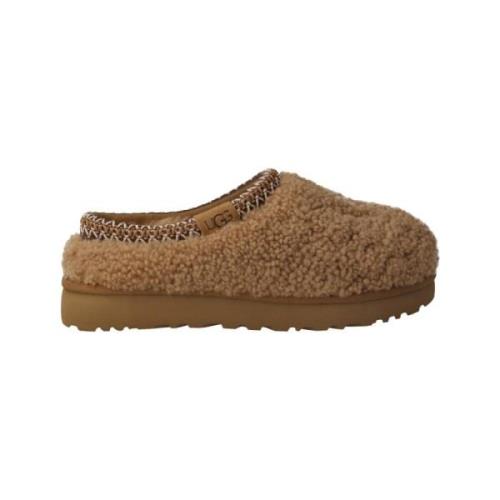 UGG Maxi Curly Fårskinnsträsko Kamel Brown, Dam