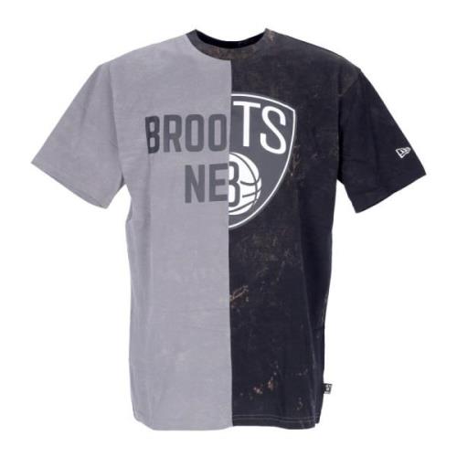 New Era Brooklyn Nets Grafisk Tee Multicolor, Herr