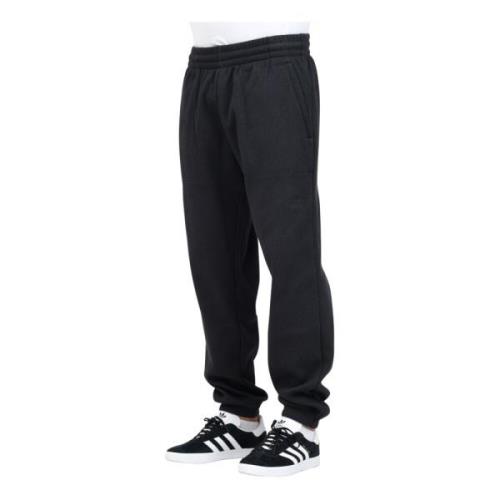 Adidas Originals Svart Sportig Våffla Essentials Byxor Black, Herr